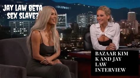 kim kardashian bazaar interview with jennifer lawrence jay law a beta sex slave youtube