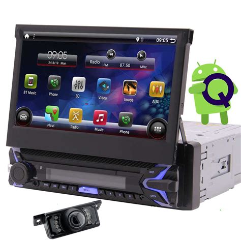 Android 100 Car Stereo 1 Din Touch Screen Radio Gps Navigation 7 Inch
