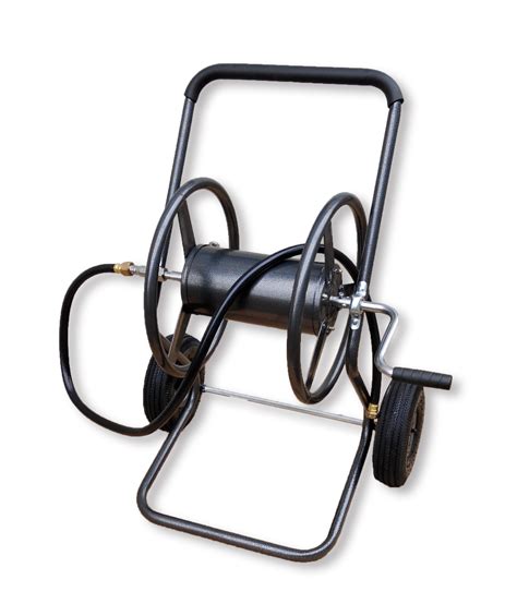 Free 2 Day Shipping Buy Two Wheel Hose Reel Cart With Leader Hose At Garden Hose