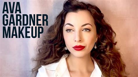 Ava Gardner Makeup Tutorial Youtube