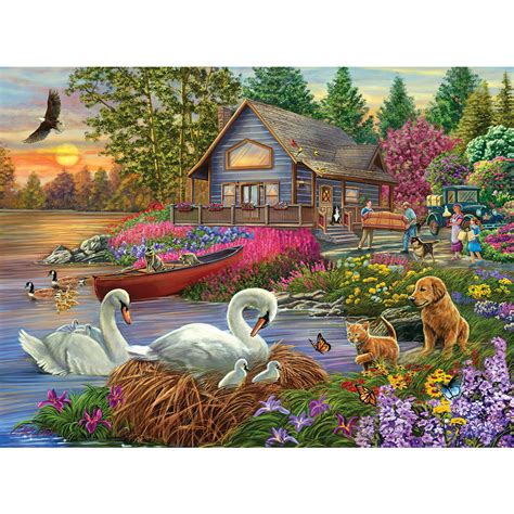 Settling In 300 Large Piece Jigsaw Puzzle Bits And Pieces Uk