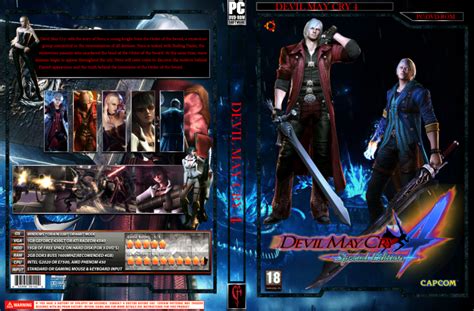 Devil May Cry 4 Special Edition PC Box Art Cover By Natsu Dragoneel
