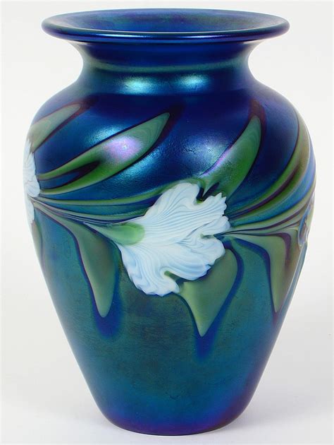 Orient And Flume Art Glass Vase