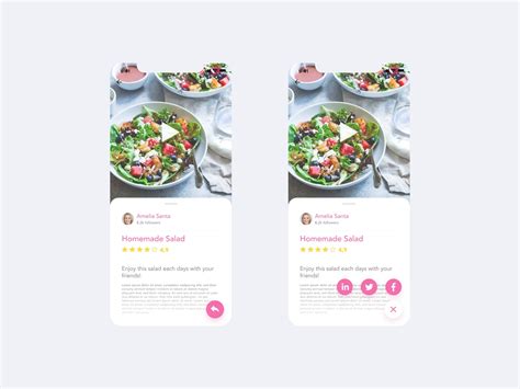 Daily Ui Challenge 010 Social Share By Nathalie Tran On Dribbble