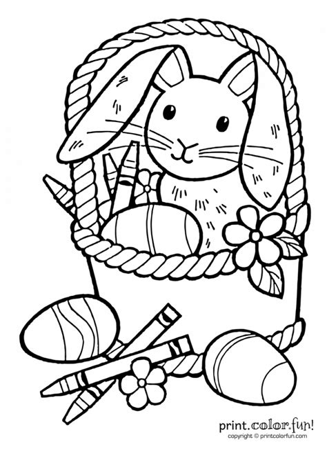 Easter Coloring Pages And Printables Print Color Fun Free Printables