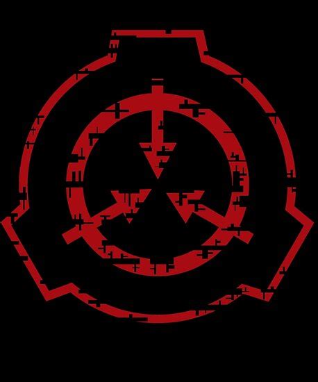 Scp Foundation Symbol Poster By Rebellion 10 Redbubble