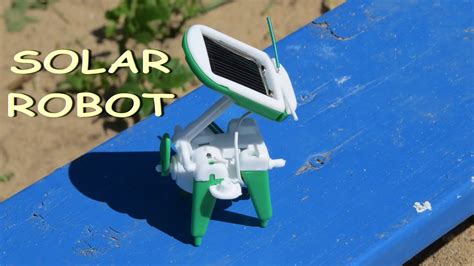 How To Make A Solar Robot Puppy Electric Robots Solar Toy Youtube