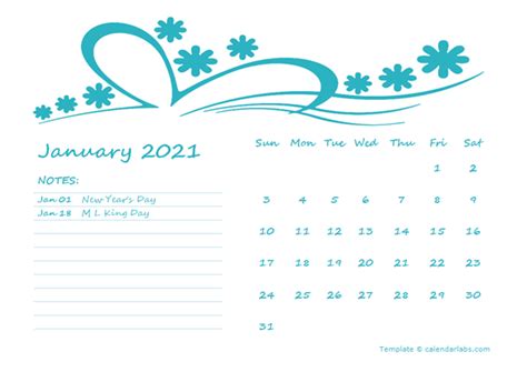 Just copy & paste the following code to your site or blog to share free monthly calendar. 2021 Word Calendar Template for Kindergarten - Free Printable Templates