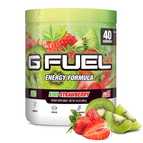 G Fuel Kiwi Strawberry Tub Healthy Energy Gamer Fuel Natural