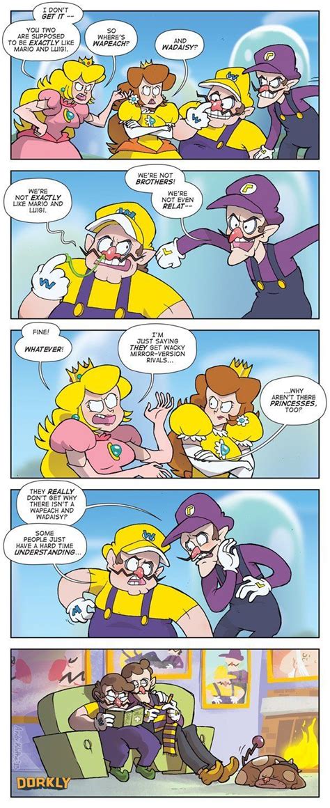 The Hidden Truth About Wario And Waluigi Mario Comics Mario Funny Nintendo Mario Bros