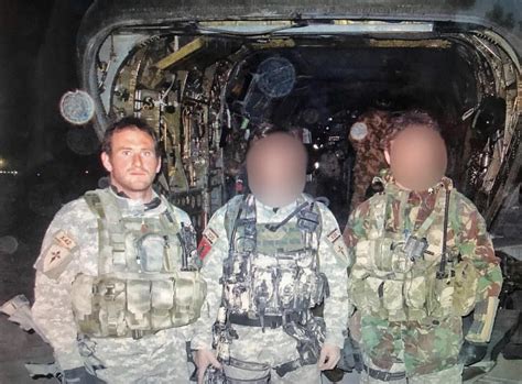 Sbs Member Jason Fox Notice The Devgru Red Squadron Patch Worn By The