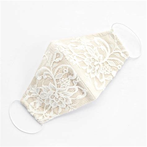 Bridal Face Mask A Lace Face Mask For Your Wedding Lace Face Mask