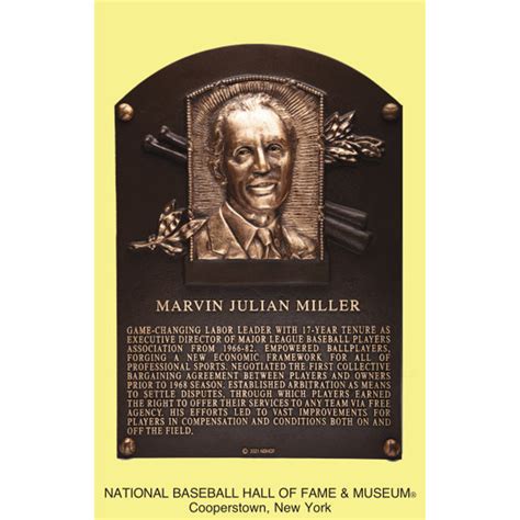 Miller Huggins Baseball Hall of Fame Plaque Postcard