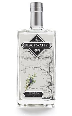Blackwater bottle 400x640 transparent.png | Gin, Gin ...