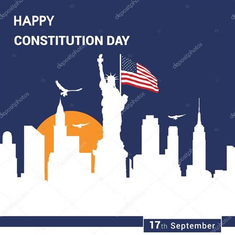America Constitution Day Poster — Stock Vector © Ibrandify 93744580