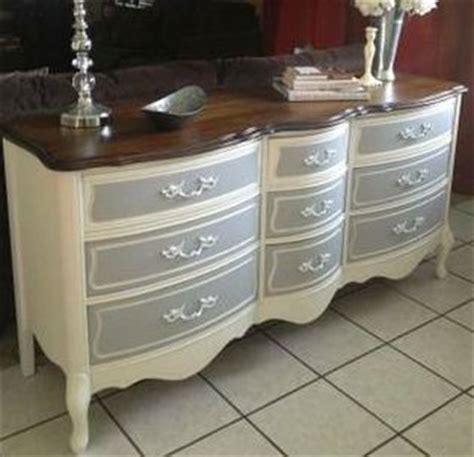 Join our mailing list and receive my diy tutorial, how to blend more than one paint color with wild blue for free! Painted French Provincial Dresser I think I would like it ...