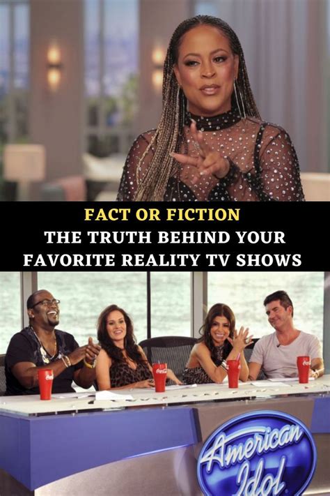 Fact Or Fiction The Truth Behind Your Favorite Reality Tv Shows