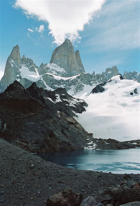 Monte Fitz Roy Patagônia Argentina Natural Landmarks Places To Go