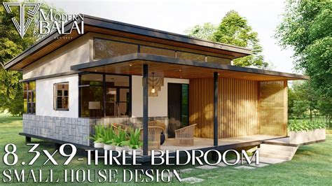 Small House Design Modern Bahay Kubo House Plan 3 Bedroom 84x99