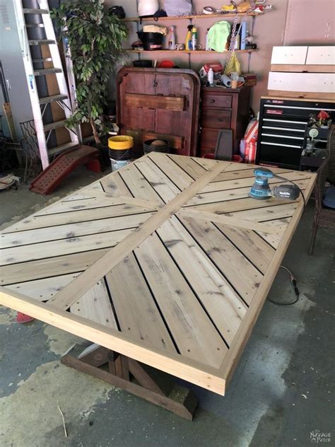 Diy Farmhouse Table Trestle Table The Navage Patch