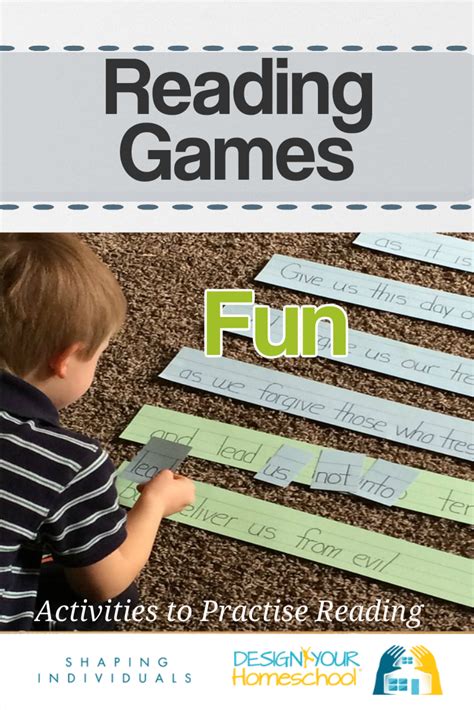 Reading Games For Kids Activities And Reading Game Ideas For Homeschool