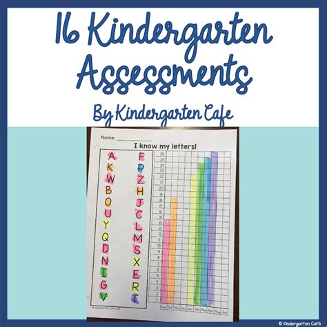 Kindergarten Assessments Kindergarten Cafe