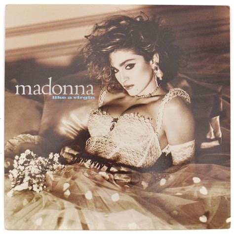 Vintage 80s Madonna Like A Virgin Pop Album Club Edition Record Vinyl