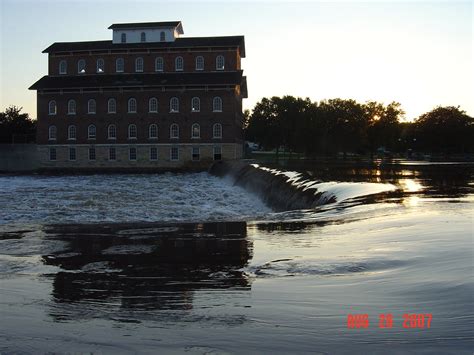 Wapsipinicon Mill Independence Ia This Was During The Fl Flickr