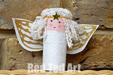 Toilet Roll Angel Red Ted Arts Blog