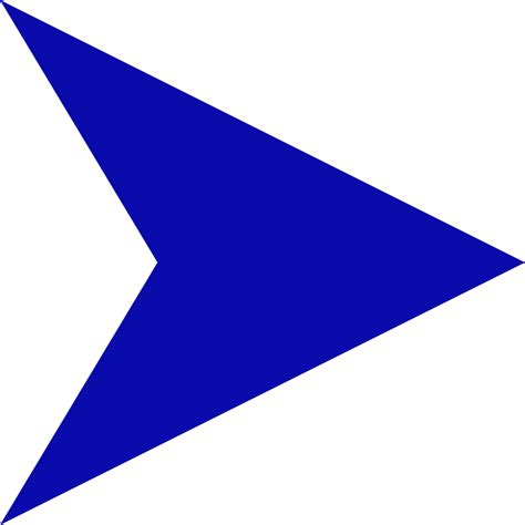 Blue Right Arrow Icon Clip Art Library