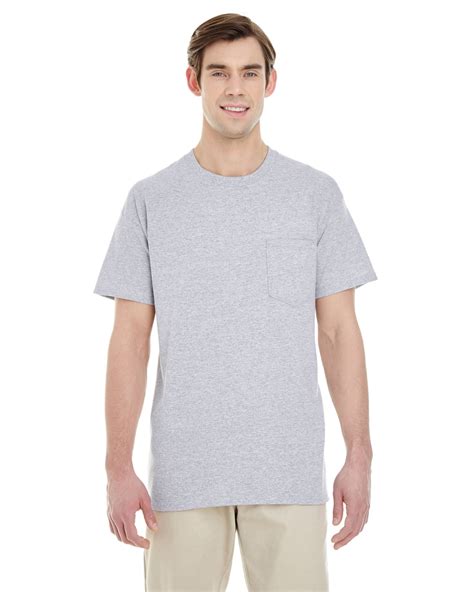 Gildan Mens Heavy Cottonâ„¢ 53 Oz Pocket T Shirt Style G5300
