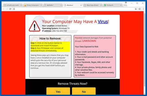 Your Computer May Have A Virus Scam Easy Removal Steps Updated