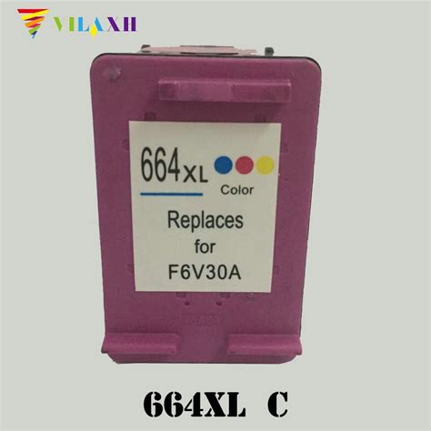 Vilaxh 664 Xl Compatible Color Ink Cartridge Replacement For Hp 664xl