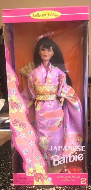 Japanese Barbie Doll Dolls Of The World Collector Ed Mattel Nib Nrfb Picclick