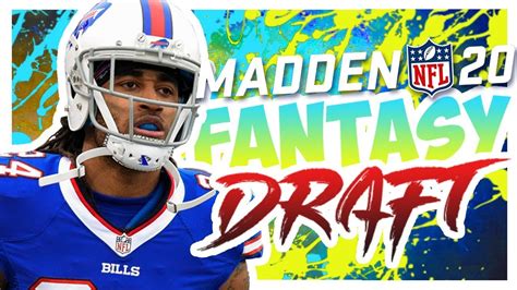 Madden 20 draft class guide: Drafting Against A Viewer! - Madden 20 Fantasy Draft - YouTube