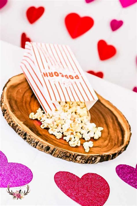 Valentines Day Edible Glitter Popcorn Ever After In The