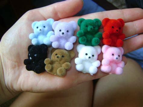 Small Fuzzy Bears I Collected As Many As I Could Nostalgia