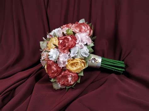 15 Fantastic Ideas Of Bridal Bouquets Made Of Artificial Flowers The