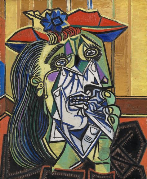 Pablo ruiz picasso revolutionized the art world in the 20th century. 'Weeping Woman', Pablo Picasso | Tate