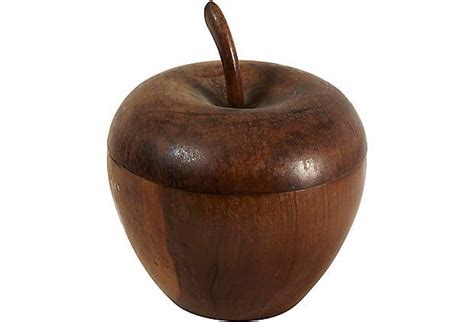 Antique Burl Wood Apple Box $225 | Apple boxes, Wood apples, Burled wood