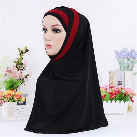 Wholesale Islamic Women 2 Piece Hijabs Turban Underscarf Caps Muslim