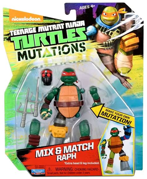 Teenage Mutant Ninja Turtles Nickelodeon Mutations Mix Match Raph 4