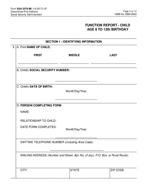 Ssa 3378 Bk 2017 2022 Fill And Sign Printable Template Online Us
