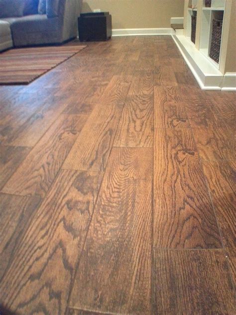 A damp, dark basement is not a good place to install a wooden floor, since wood would wood that is sealed, in a basement with humidification, should perform as well as anywhere else, provided a. Shop for all of your wood look tile needs at the Quality ...