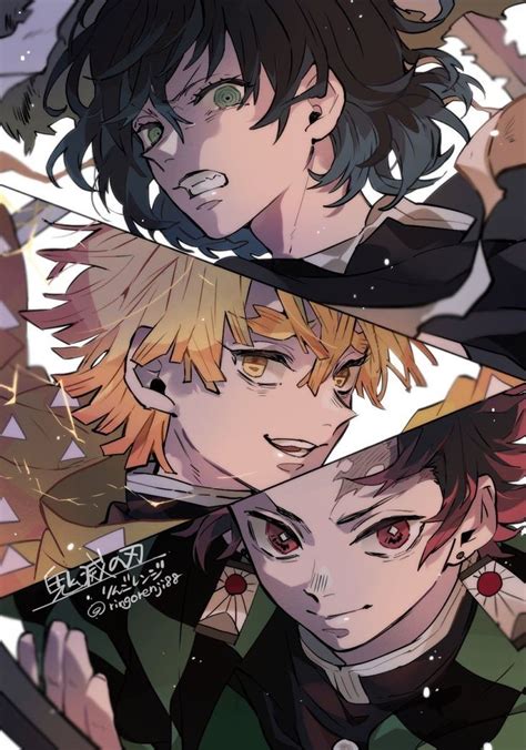 🌫kimetsu No Yaiba 🌫 Demon Slayer Demons Rui Los Pilares