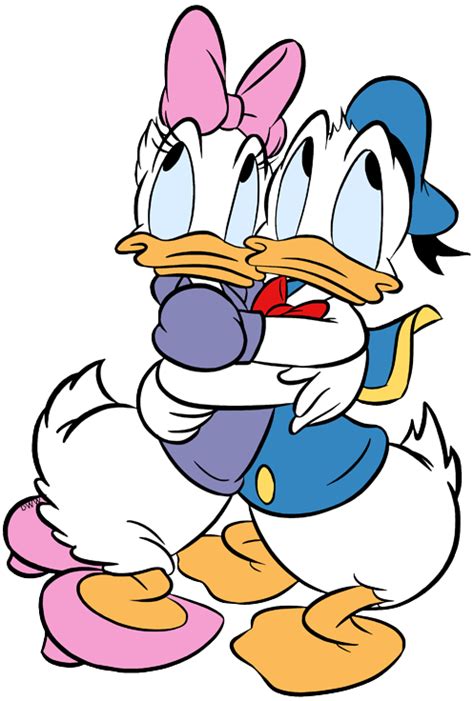 Disney Clipart Library Disneys Donald Duck And Daisy Duck Daisy