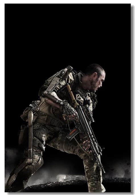 Call Of Duty 11 Cod Advanced Warfare Poster Silk Wall Poster 36x24