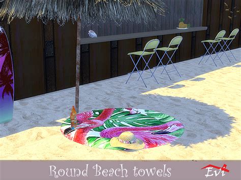 The Sims Resource Round Beach Towels