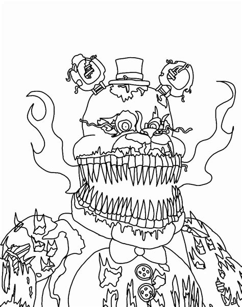 Fnaf Coloring Pages Free At Free