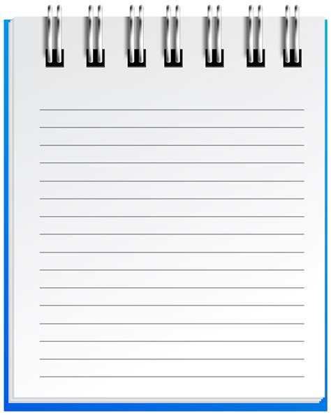 Spiral Notebook Png Clip Art Image Gallery Yopriceville High